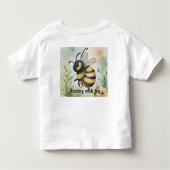 Buzzing with joy  kinder shirts (Achterkant)