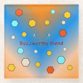 Buzzworthy Blend Glass Onderzetters