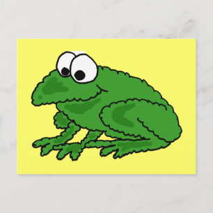 BV - Carte postale de grenouille amusante