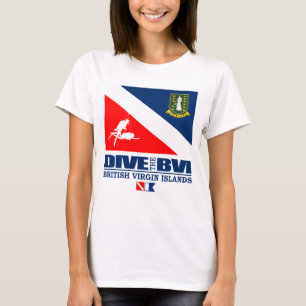 BVI duiken (sq) T-shirt