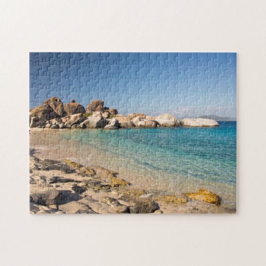 BVI, Virgin Gorda, het Baths National Park Legpuzzel (Horizontaal)
