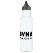 BVNA-waterfles (24 oz) wit Waterfles (Rechts)
