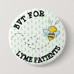 BVT voor Lyme-patiënten Ronde Button 7,6 Cm