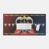 BW ! AVERTISSEMENT BIOHAZARD ! CRÂNE (Clavier et souris)