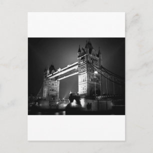 BW Black & White London Tower Bridge Briefkaart