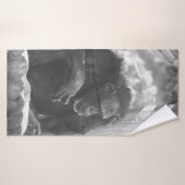 BW Chimp (Serviette de bain)