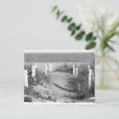 BW Fort Pierce, strandwandeling van Florida, afgeb Briefkaart (Staand voorkant)