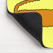 BW- Funny Dachshund Mousepad Muismat (Hoek)