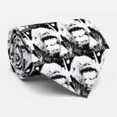 BW Gorilla Face Stropdas (Opgerold)