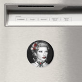 BW Portrait Magnet (In Situ (Lave-vaisselle))