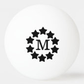 BW Star Lijst Monogramed Pingpongballen (Voorkant)