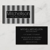 BW Striped Mini Chev Black Label (Voorkant / Achterkant)