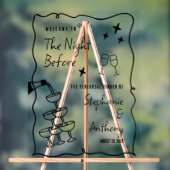 BW Whimsical Frame and Champagne La veille (Neutre)