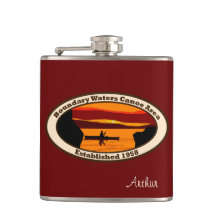 BWCA Emblem met Canoe