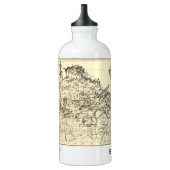 BWCA Historic Map Water Flacon Waterfles (Links)