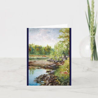 BWCA-meer Twee Notecard Kaart