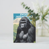 Bwindi Impenetrable National Park Reizen Briefkaart (Staand voorkant)