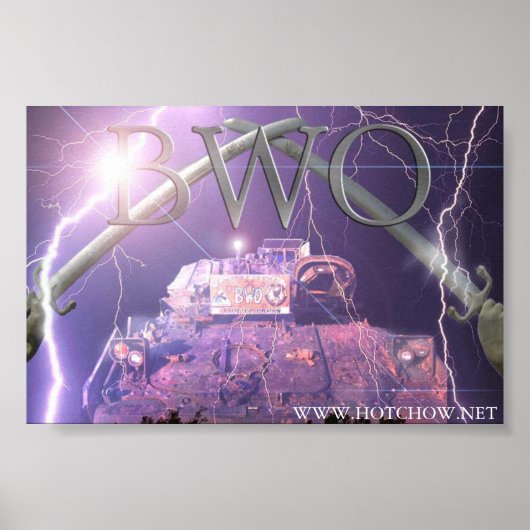 BWOlightning Poster (Voorkant)