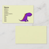 BX- cartes de visite pourpres de dragon (Devant / Derrière)