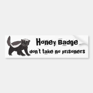 BX- Funny Honey Bader Bumpersticker