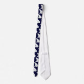 BX- Funny Polar Beer Necktie Design Stropdas (Achterkant)