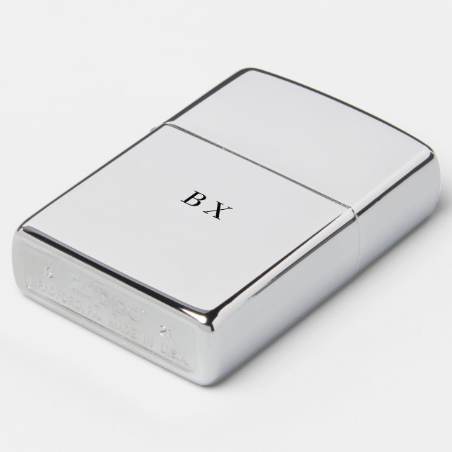 BX Initialen Aansteker – De Premium Cadeaubox (Gekanteld)
