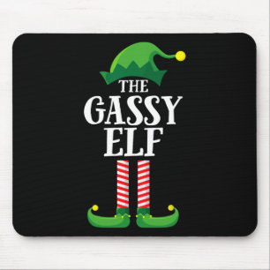 By Elf Matching Family Group Kerstfeest Muismat