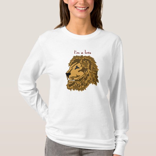 BY- Ik ben een Leo lion Shirt (Voorkant)