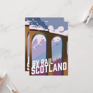By Rail Scotland Reus mokkopje Kaart