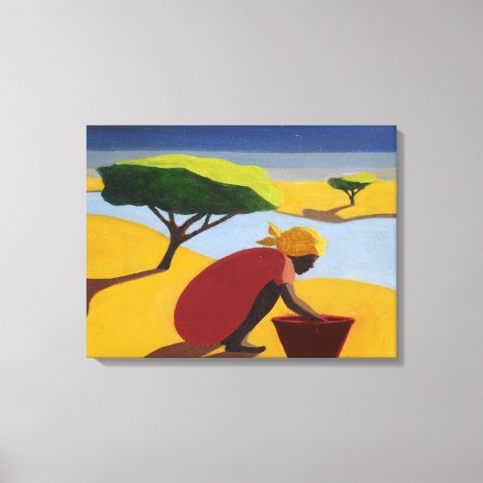 By the River 2007 Canvas Afdruk (Voorkant)