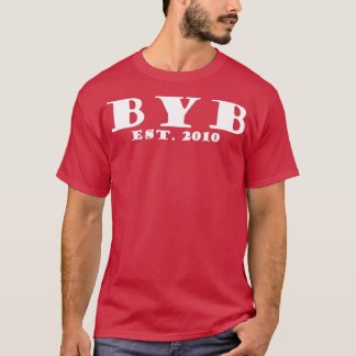 BYB Opgericht 2010 Hart ontwerp TShirt