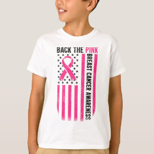 Byck De Roze Borstkanker Bewustzijn Vlag Peuter T-shirt