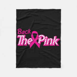 Byck de Roze Borstkanker Steun Kankerstrijder Fleece Deken
