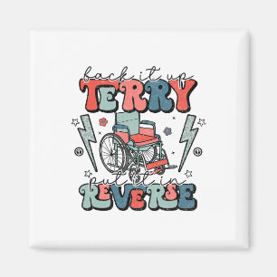 Byck it up Terry heeft het in omgekeerde 4 juli pl Magneet