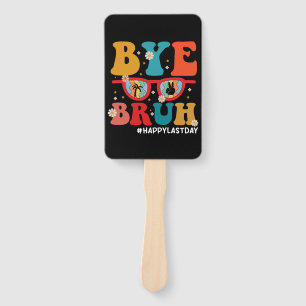 Bye Bruh Leraar Gelukkig Laatste Dag van School Zo Handwaaier