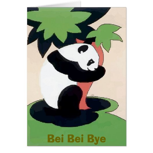 Bye Bye Bei Bei Panda (Devant)