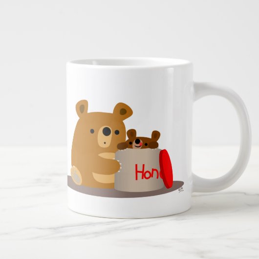 Bye Bye Honey ! Bears Jumbo Mug (Droite)