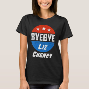 Bye Bye Liz Cheney Amerikaanse Politieke Mannen Vr T-shirt