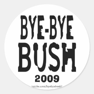 Bye-Bye Struik sticker