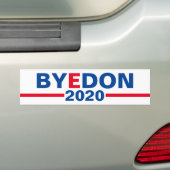 Bye Don 2020 - Bumper Sticker de campagne classiqu (En voiture)