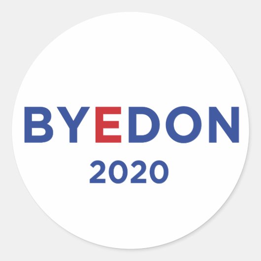 BYE DON 2020 sticker (Voorkant)