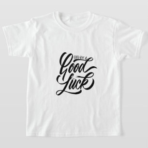 Bye Et Good Luck Boys Enfants Tshirts