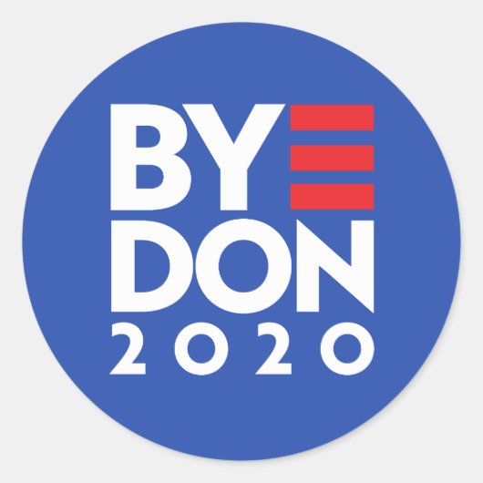 BYEDON 2020 RONDE STICKER (Voorkant)
