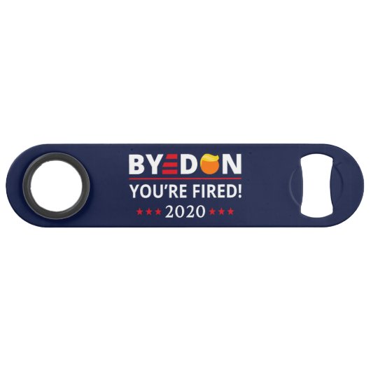 ByeDon 2020 Vous êtes Fired Funny Biden Harris Art (Devant (Horizontal))