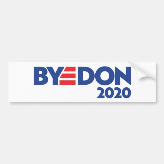 BYEDON-Bumpersticker Bumpersticker (Voorkant)