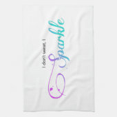 byEL3GANCE - Serviette "Je ne transpire pas, j'écl (Vertical)