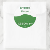 Byers Peak Sticker (Sac)