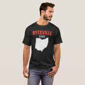 Byesville and Walton Hills Ohio USA State America T-shirt (Voorkant volledig)