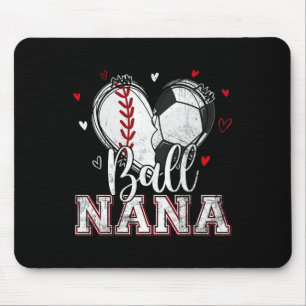 Byll Nana Bysebyll Soccer Heart Nana van beide moe Muismat