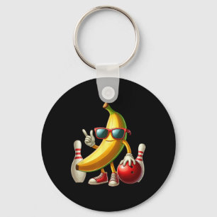 Bynana Sungles spelen Bowling Funny Fruit Sport P Sleutelhanger